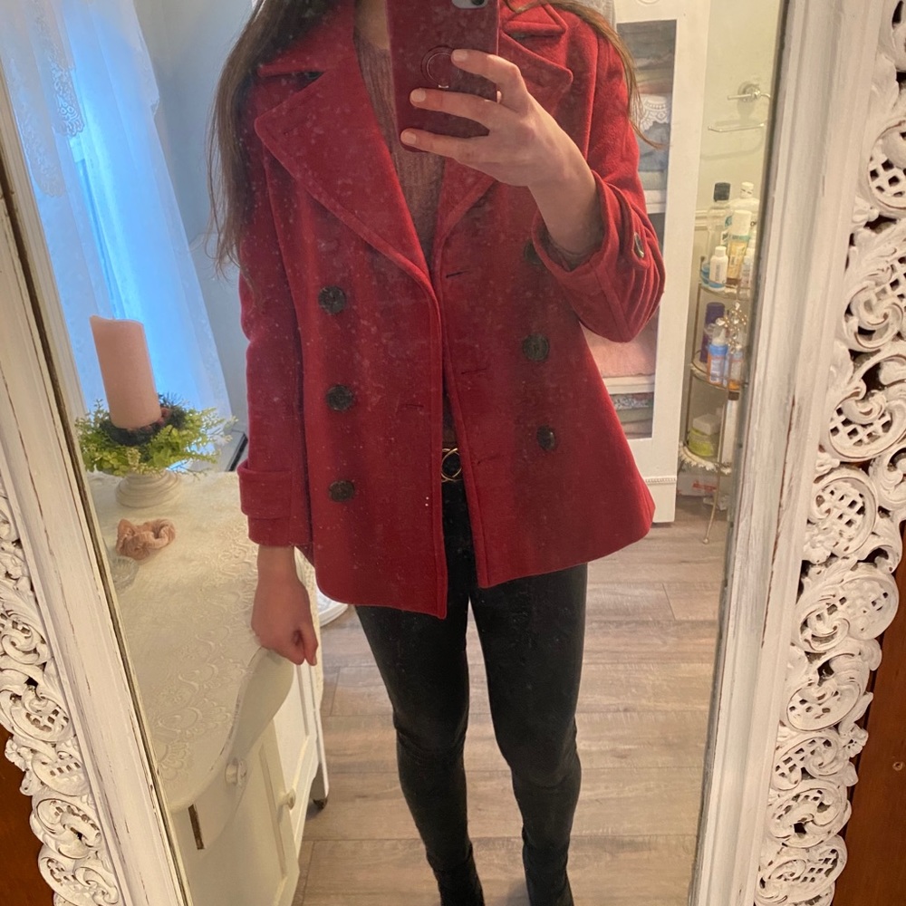 Wool pea coat